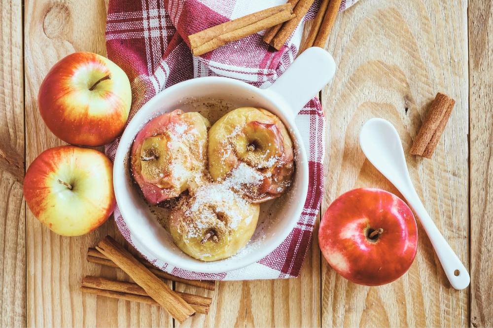 На завтрак — запеченное яблоко